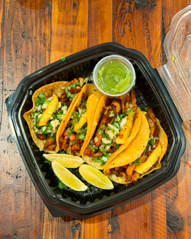 7) Pastor Taco Plate.