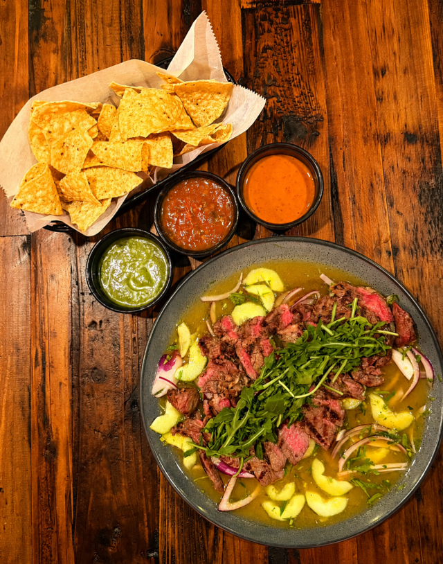 Aguachile de Ribeye.