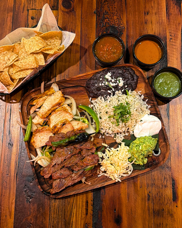 4) Steak Asada Plate.